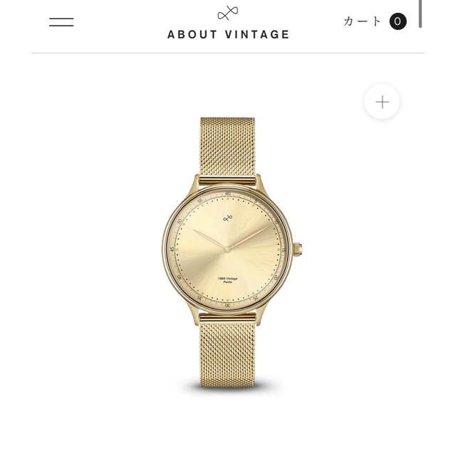 ABOUT VINTAGE 1969 Petite 32mm レディースのファッション小物(腕時計)の商品写真