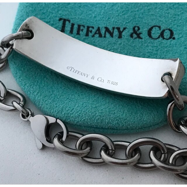 Tiffany & Co. - Tiffany 1837ブラックチタンコンビブレスレットの通販