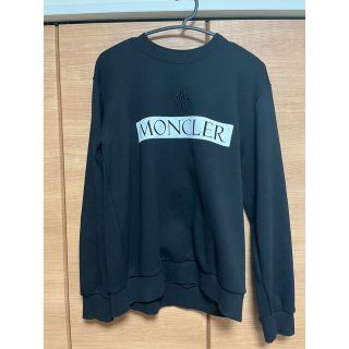 モンクレール(MONCLER)のMONCLER モンクレール  ロゴ トレーナー ブラック(その他)