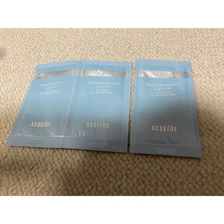 アクセーヌ(ACSEINE)のアクセーヌ モイストバランスローション 化粧水 試供品3つ(化粧水/ローション)