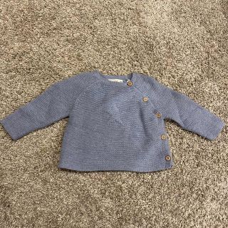 ザラキッズ(ZARA KIDS)のツユリ様　zara baby ニット　ブルー　ザラ　ベビー　キッズ(ニット/セーター)