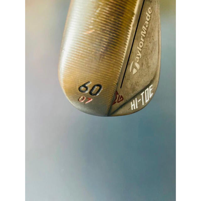 TaylorMade(テーラーメイド)の【テーラーメイド】HI-TOE RAWウェッジ60° スポーツ/アウトドアのゴルフ(クラブ)の商品写真