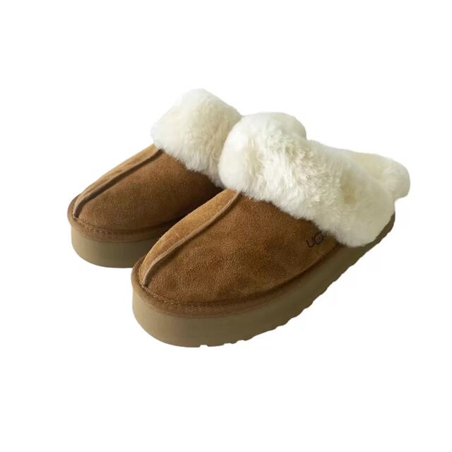 新品♪ UGG アグ レディース ディスケット スリッパ チェスナット 25cm