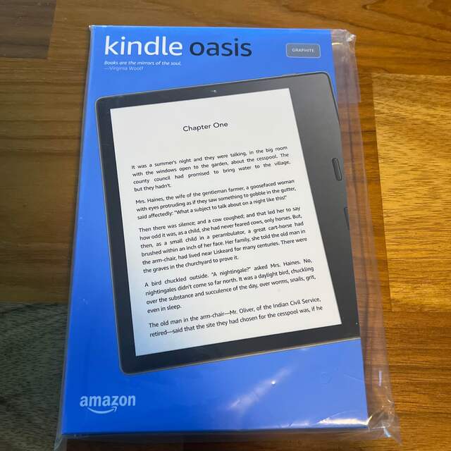 電子ブックリーダー【新品未開封】Kindle Oasis Wi-Fi 32GB 広告付き