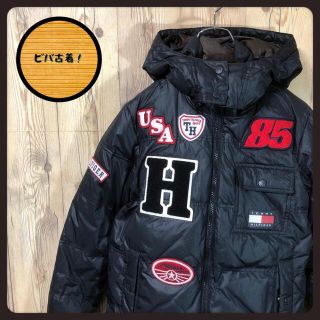 トミーヒルフィガー(TOMMY HILFIGER)の『希少』90s 古着 トミーヒルフィガー ダウンジャケット リバーシブル(ダウンジャケット)