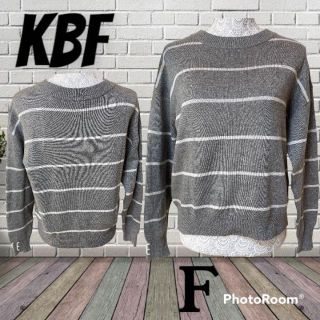 ケービーエフ(KBF)の❇️A253❇️✴️KBF✴️⚜️ボーダースウェット⚜️秋冬(トレーナー/スウェット)