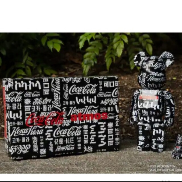 BE@RBRICK(ベアブリック)のMEDICOM TOY BE@RBRICK Coca-Cola X atmos エンタメ/ホビーのおもちゃ/ぬいぐるみ(キャラクターグッズ)の商品写真