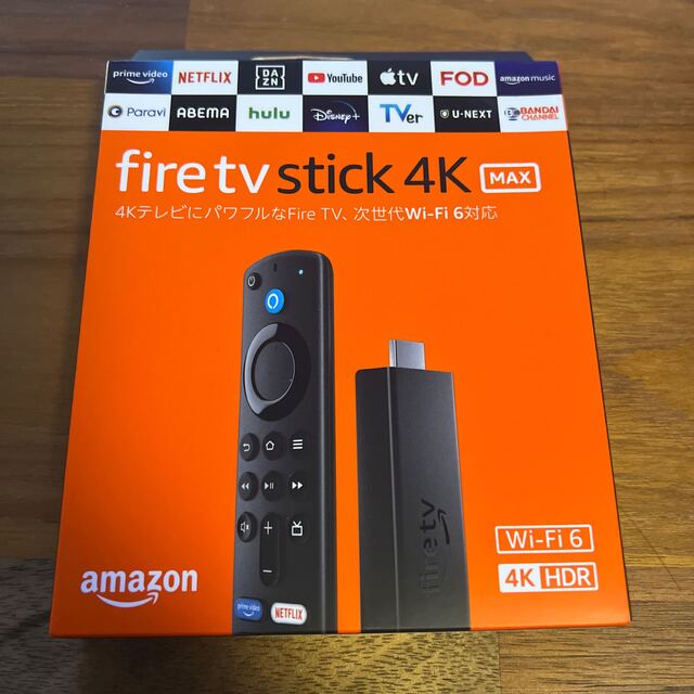 【新品】Amazon Fire TV Stick 4k MAX ① スマホ/家電/カメラのテレビ/映像機器(その他)の商品写真