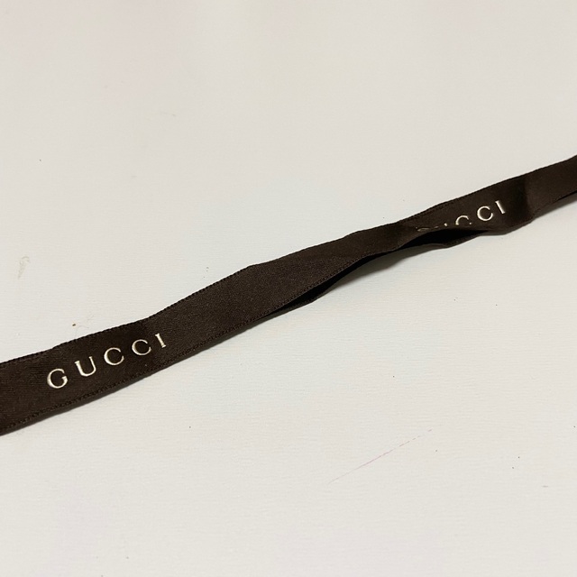 Gucci(グッチ)のグッチ  リボン レディースのヘアアクセサリー(ヘアゴム/シュシュ)の商品写真