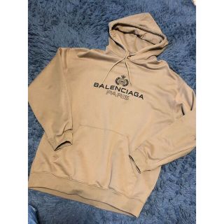 バレンシアガ(Balenciaga)の極美品 レア BALENCIAGA　バレンシアガ　BBクラウン　ロゴ　パーカー(パーカー)