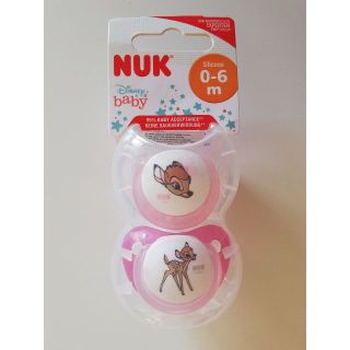 ディズニー(Disney)のNUK Disney バンビ おしゃぶり0-6M(その他)