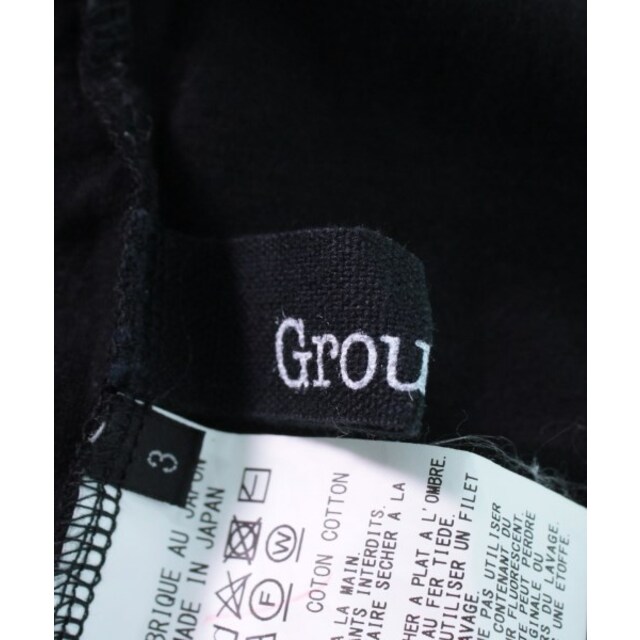 Ground Y(グラウンドワイ)のGround Y グラウンド　ワイ Tシャツ・カットソー 3(M位) 黒 【古着】【中古】 メンズのトップス(Tシャツ/カットソー(半袖/袖なし))の商品写真