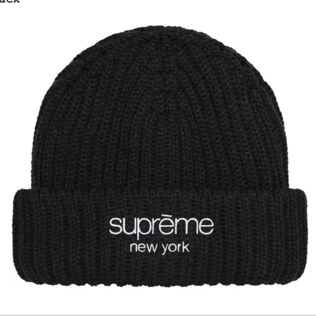 Supreme(シュプリーム)の Supreme Ribbed Beanie メンズの帽子(ニット帽/ビーニー)の商品写真