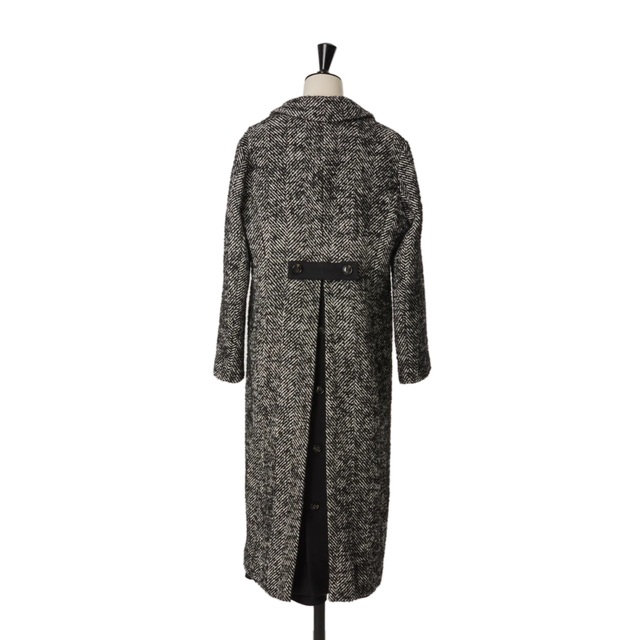 Herringbone Wool-Blend Chester Coat 6