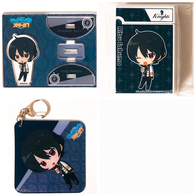 新品☆あんスタ【朔間凛月】カラオケの鉄人☆3点セット- 新品☆あんスタ【朔間凛月】カラオケの鉄人☆3点セット-
