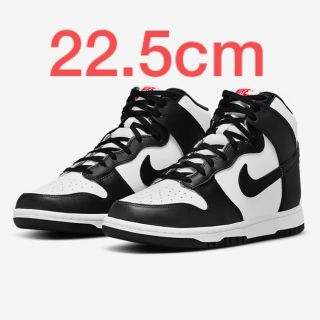 ナイキ(NIKE)のnike wmns dunk high black and white(スニーカー)