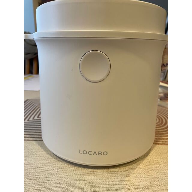 【新品未使用】LOCABO 糖質カット炊飯器 スマホ/家電/カメラの調理家電(炊飯器)の商品写真