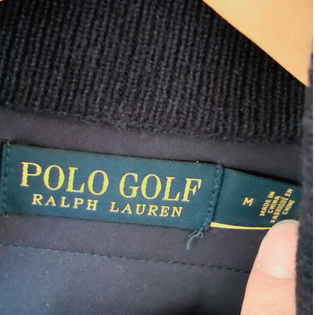 Polo Golf(ポロゴルフ)の【未使用品】POLO GOLF　メンズ ネイビー　ベスト メンズのジャケット/アウター(ダウンベスト)の商品写真