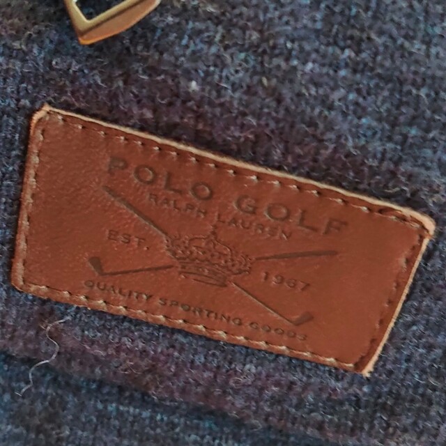 Polo Golf(ポロゴルフ)の【未使用品】POLO GOLF　メンズ ネイビー　ベスト メンズのジャケット/アウター(ダウンベスト)の商品写真