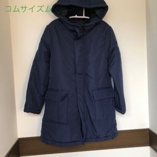 コムサイズム(COMME CA ISM)のコムサ　150 ロングジャンパー　受験　紺　男女兼用　コート　ジャンパー(コート)