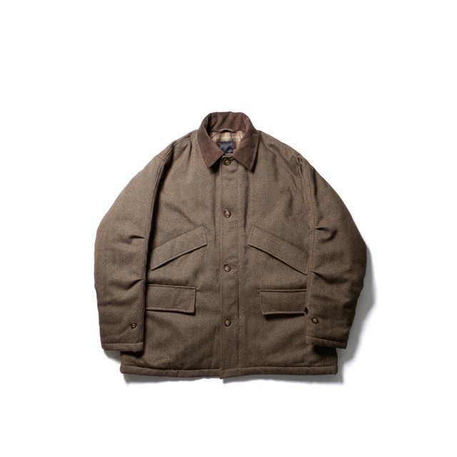 1LDK SELECT(ワンエルディーケーセレクト)のdaiwapier39 tech cruiser jacket tweed メンズのジャケット/アウター(ダウンジャケット)の商品写真