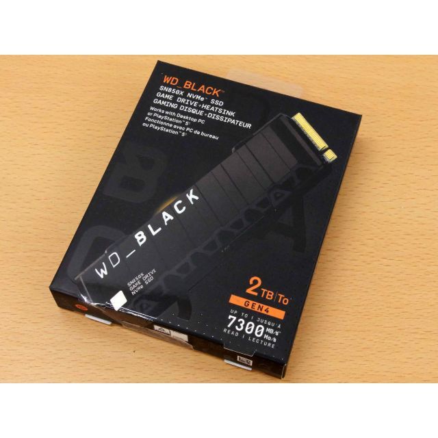 WD_Black SN850X NVMe SSD PC周辺機器