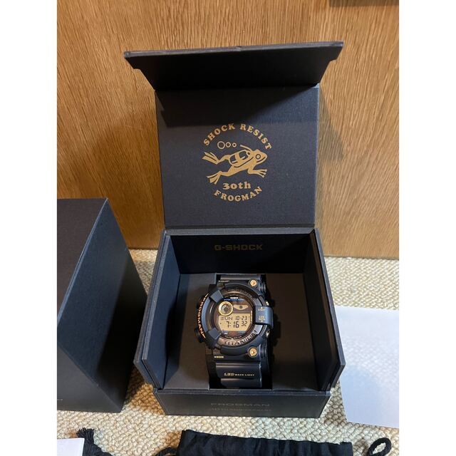 G-SHOCK 30周年記念モデルFROGMAN GW-8230B-9AJR