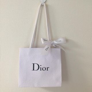 クリスチャンディオール(Christian Dior)の☆Dior リボン付きショップバッグ☆ 未使用新品(ショップ袋)