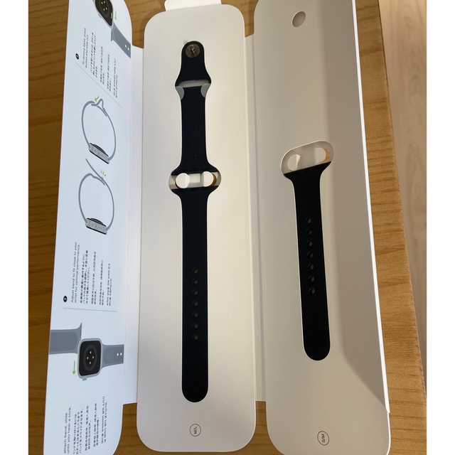 Apple Watch(アップルウォッチ)のアップルウォッチ バンド 新品未使用 ミッドナイト スマホ/家電/カメラのスマホアクセサリー(その他)の商品写真