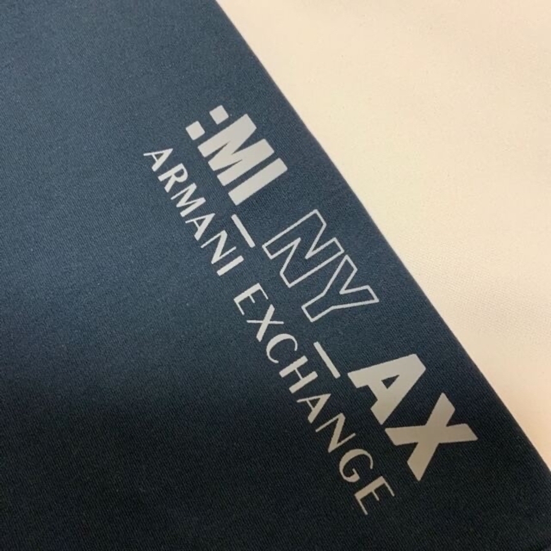 洗練されたデザイン ARMANI EXCHANGE スウェット　ネイビー