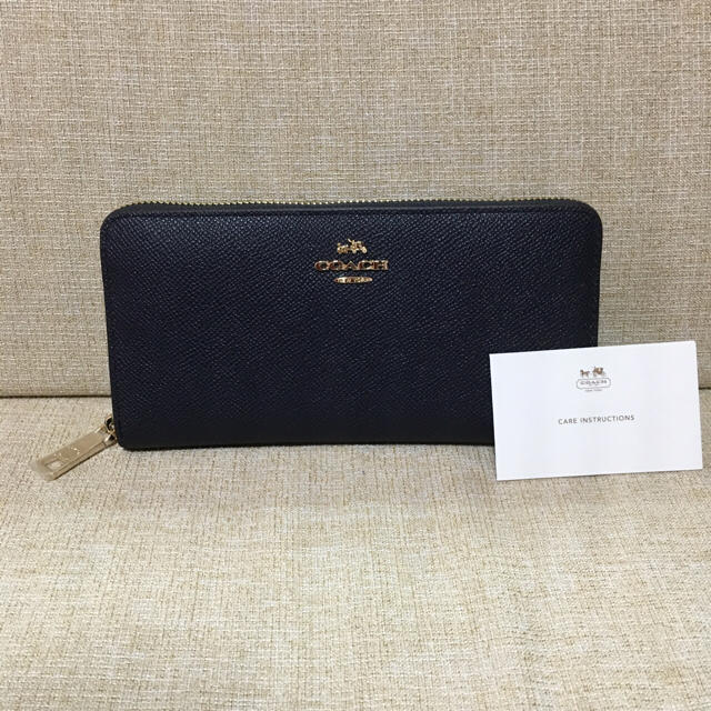 COACH(コーチ)のcoach クロスグレインレザー 長財布 メンズのファッション小物(長財布)の商品写真