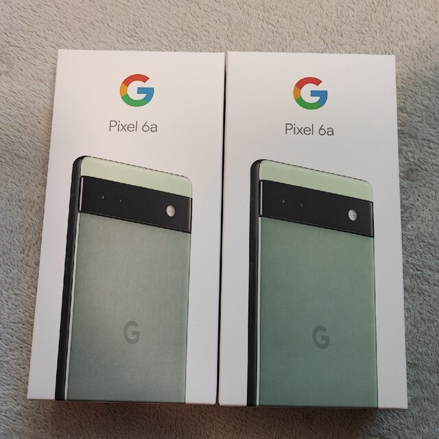 日本製】 pixel6a - Pixel Google 128GB(2台セット) sage