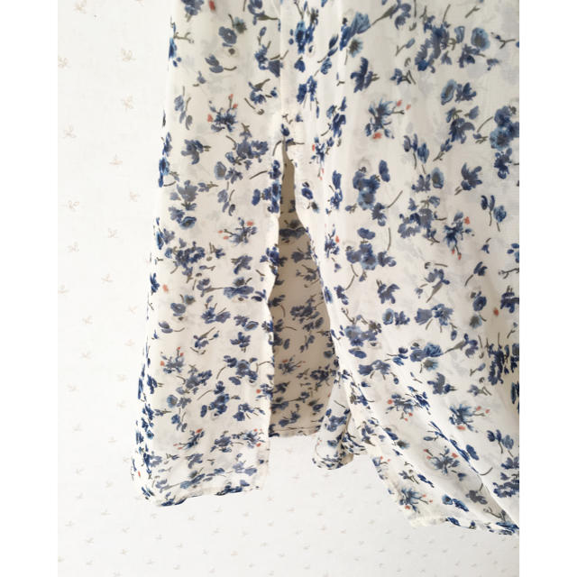 Kastane(カスタネ)のkastane 花柄シフォンスカート レディースのスカート(ロングスカート)の商品写真