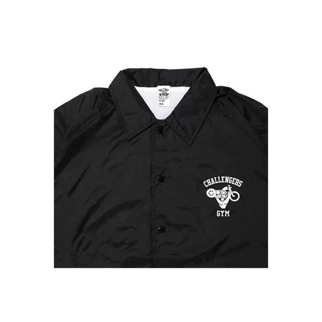 CHALLENGER GYM COACH JKT / BLACK メンズのジャケット/アウター(ナイロンジャケット)の商品写真