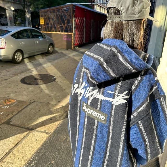 Supreme Yohji Yamamoto Baja Jacket Blue