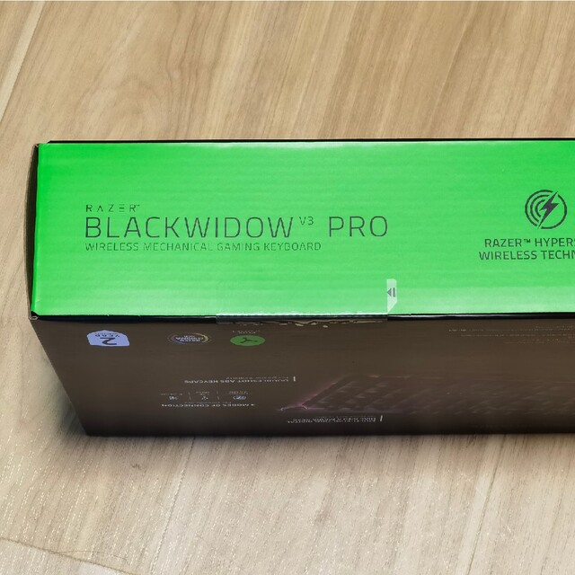 未開封 Razer キーボード BLACKWIDOW V3 PRO GREEN