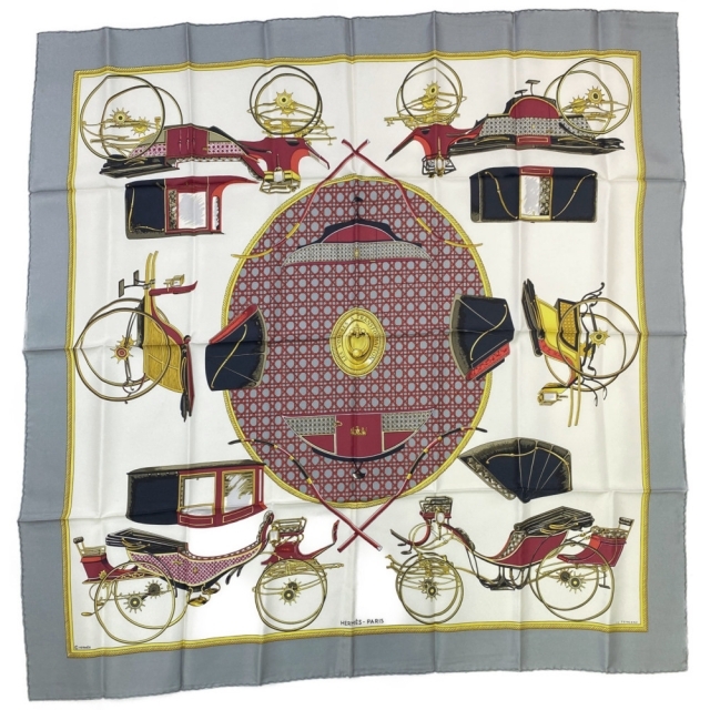 激安人気新品 エルメス - Hermes カレ90 TRANSFORMATION A VOITURES