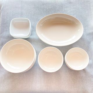 ムジルシリョウヒン(MUJI (無印良品))の【無印良品】お皿10枚セット半額以下！(食器)