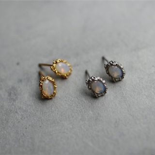 ajiro オパール シルバー925 ピアス(ピアス)