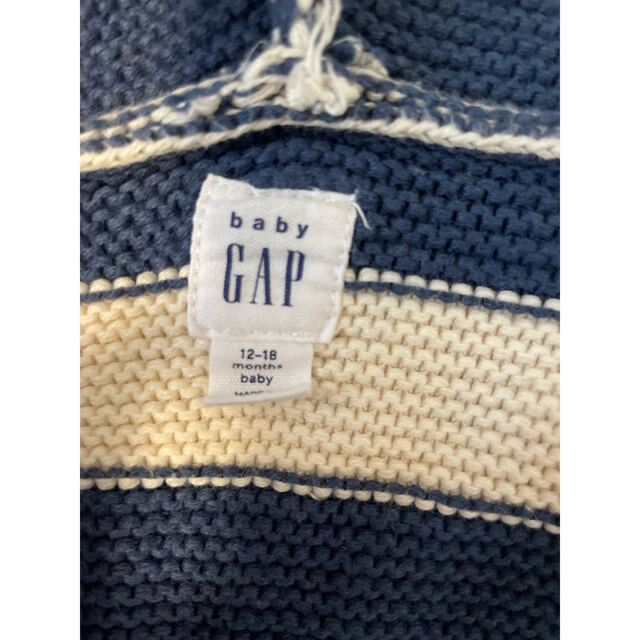 GAP(ギャップ)のGAP ニットパーカー キッズ/ベビー/マタニティのキッズ/ベビー/マタニティ その他(その他)の商品写真