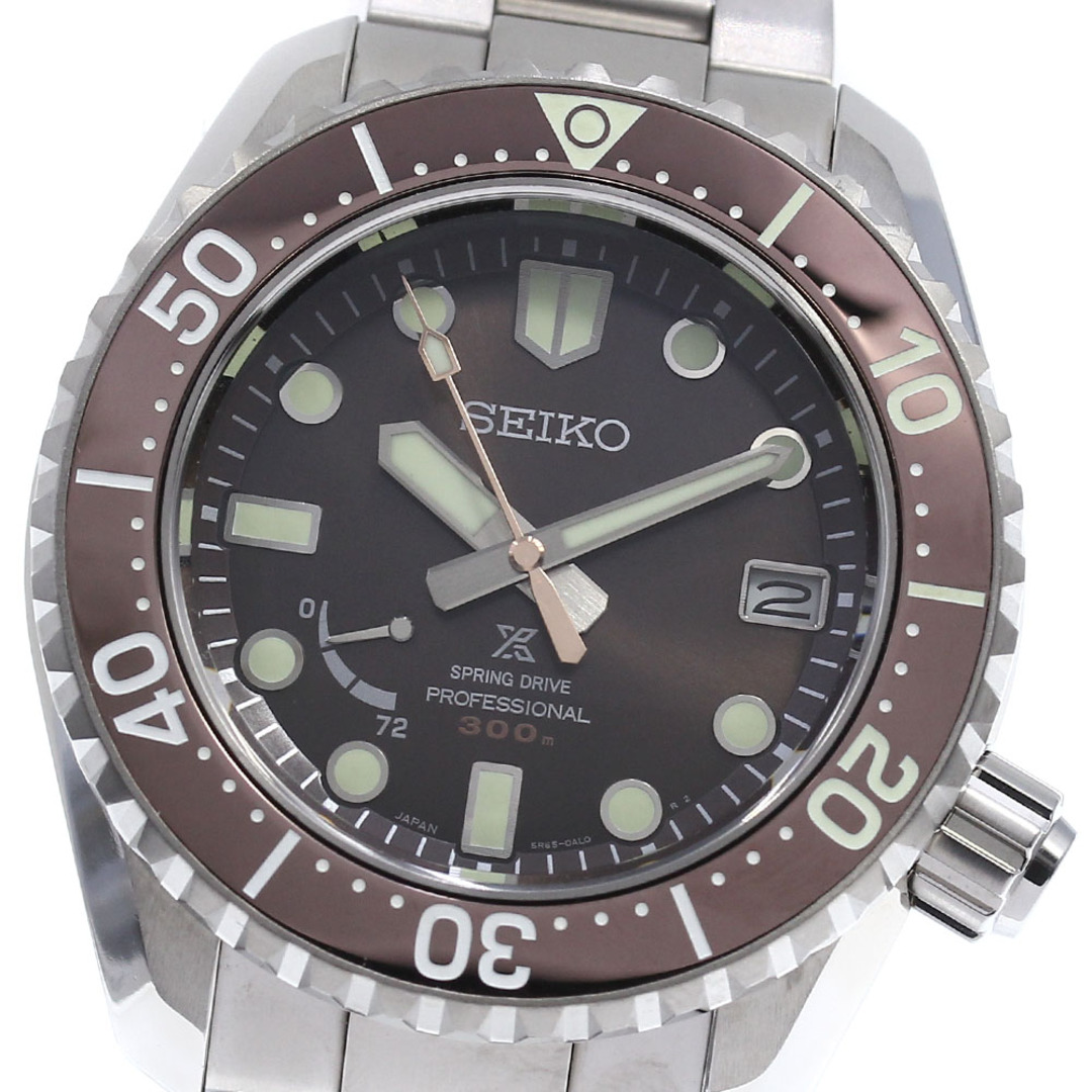 ☆美品★箱・保証書付き【SEIKO】セイコー プロスペックス ルクスライン 海 200本限定 SBDB035/5R65-0AR0 スプリングドライブ_711204