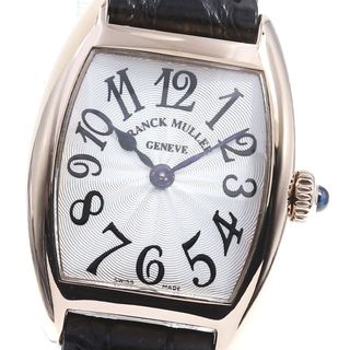 フランクミュラー(FRANCK MULLER)のフランクミュラー FRANCK MULLER 2251QZ トノーカーベックス K18PG クォーツ レディース _713404【ev20】(腕時計)