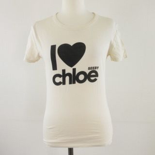 シーバイクロエ(SEE BY CHLOE)のシーバイクロエ SEE BY CHLOE カットソー Tシャツ 半袖 プリント (Tシャツ(半袖/袖なし))