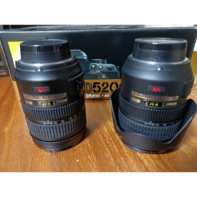 Nikon　VR zoomレンズNIKKOR ED AF-S24-120mm