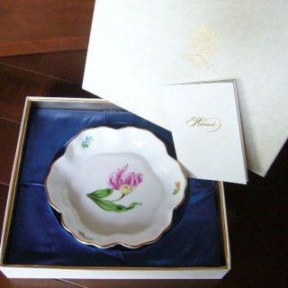 ヘレンド(Herend)の☆新品☆HEREND(ヘレンド)●バコニーの春 クッキープレート(食器)