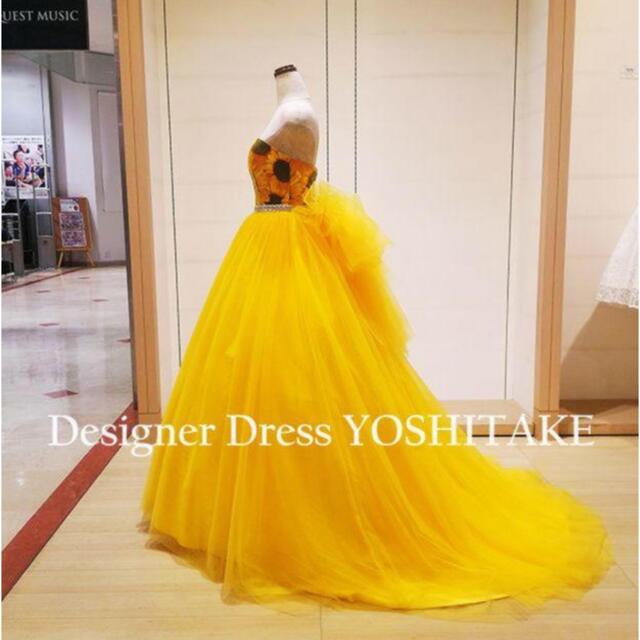 Vera Wang(ヴェラウォン)のひまわりドレス レディースのフォーマル/ドレス(ウェディングドレス)の商品写真