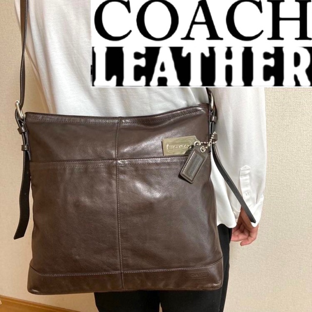 ☆定価4.9万円 新品 COACH コーチ ショルダーバッグ ブラック 黒色