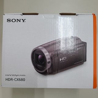 SONY デジタルビデオカメラ HDR-CX680(W)
