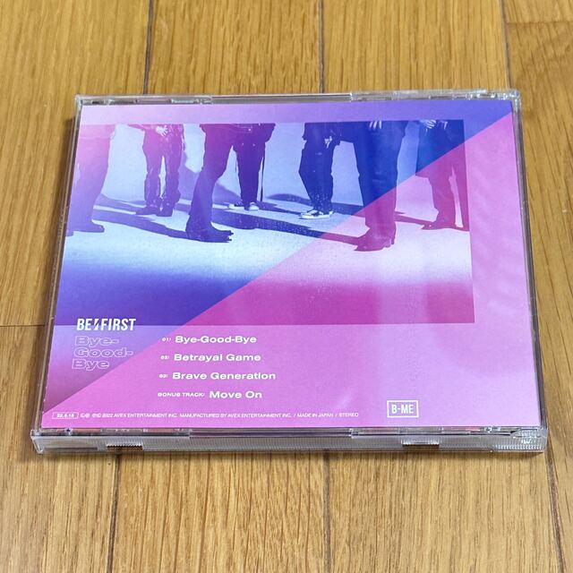 THE FIRST(ザファースト)のBE:FIRST Bye-Good-Bye エンタメ/ホビーのCD(ポップス/ロック(邦楽))の商品写真