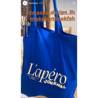 aww magazine 新品 LAPEROJOURNAL トートバッグ トートLAPEROJOURNAL